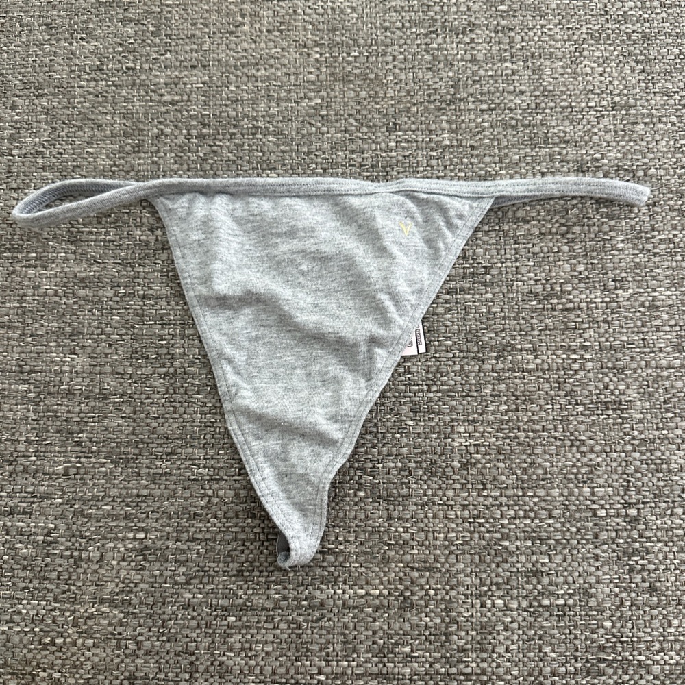Victoria’s Secret Gray V-String Panty